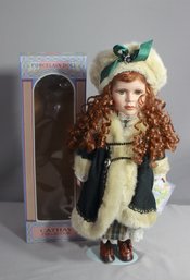Vintage Limited Edition Cathay Depot Collection Porcelain Doll Named 'susie' With COA