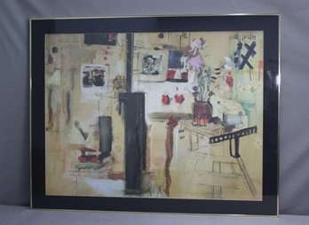 Larry Rivers The Wall 1957 Framed Reproduction Art Print