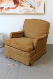 Vintage Upholstered Armchair--30'H X 29'w X 23'D
