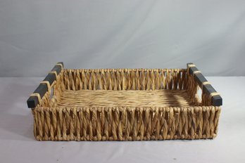Hand Woven Husk Basket Tray