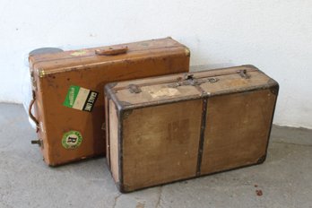 Two Vintage Luggages