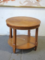 Baker Furniture Round Accent Table