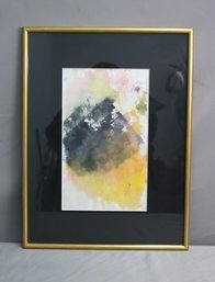 Original Watercolor & Mixed Media Abstract By Anita K. Harmon, Signed And Framed