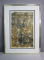 Limited Edition Anita K. Harmon Lithograph, Artist's Proof, Signed And Dated '80, Framed