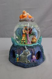 Disney Hercules Music Box Snow Globe