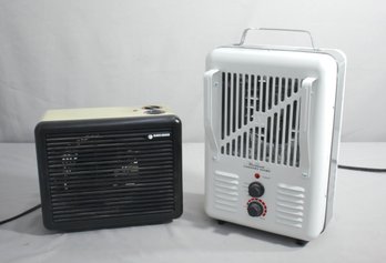 Two Small Portable Heaters Vermont Country Store And Black & Decker