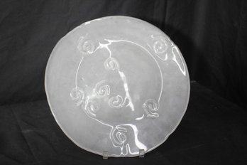 Art Glass 16' Round Charger