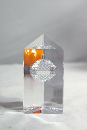 Vintage Waterford Times Square 2000 NYE Millennium Ball Drop Paperweight