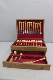 Gold Plated/Stainless Steel Flatware SV Supreme