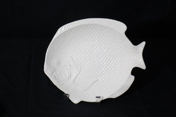 White Fish Platter Dish- 12' X 9'