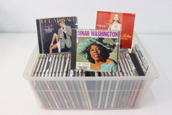 Group Lot Of Music CDs Including Billie Holiday The Complete Decca Recordings Box Set