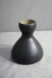 Modern Black Painted Ceramic Vase