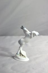 Vintage Rosenthal German Porcelain Rearing Foal/Grey Horse Figurine #861