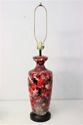 Vintage Fat Lava Style Ceramic Vase Lamp
