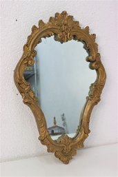 Vintage Ornate Italian Florentine Faux Gilt Gesso Mirror