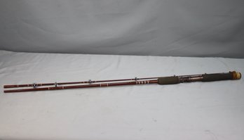 Vintage Fenwick Woodstream Fishing Rod With Carry Bag