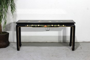 Enchanting Chinese Lacquer Console Table