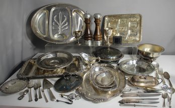 Mix Lot Of Silver Plated