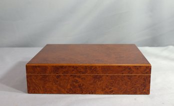 Wooden Cigar Humidor With Hygrometer And Humidifier