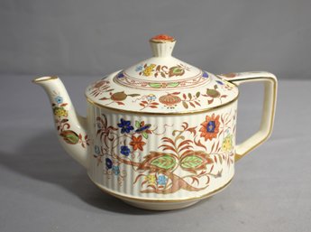 Vintage Sadler England Floral Teapot