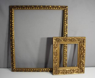 Pair Of Gold Tone Frames