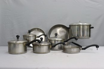 Group Lot Of Farberware Pots