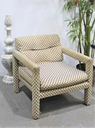 Vintage Milo Baughman-Style Parson Chair