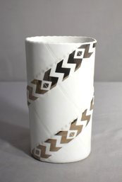 Royal Copenhagen 'Zenit' Porcelain Vase With Art Deco Design