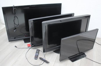 Group Of Four TVs -all Working