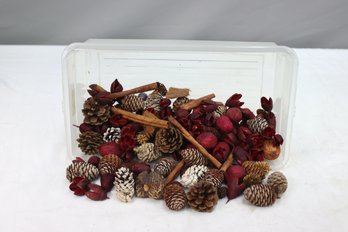 Group Lot Of Loose Holiday Potpourri