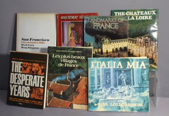 Global Explorer's Book Collection: Travel And History From San Francisco To France