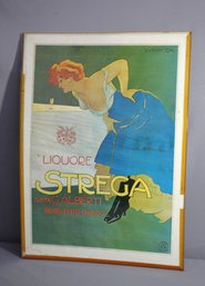 'Captivating Vintage 'Strega' Advertisement Poster
