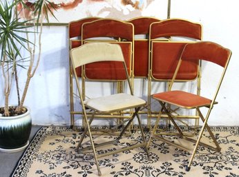 Group Lot Of A Fritz & Co Folding Chairs