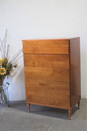 Mid-Century Modern  Style Six Drawer Dresser Legs Have Been Replaced , Formica Top