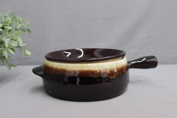 Pflatzgraff Drip Glaze French Handled Casserole Stoneware Pot