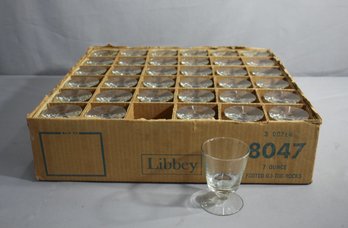 36 Pcs  Liddy Footed On The Rocks Glasses In Box