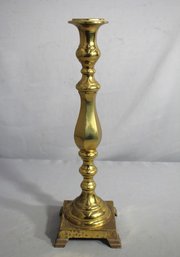 Classic Brass Candlestick - Elegant Traditional Design'