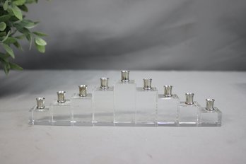 Crystal Menorah In Original Box