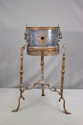 Vintage Brass And Copper Brazier Or Planter