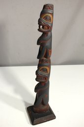 Vintage Hand-Carved Haida Totem Pole