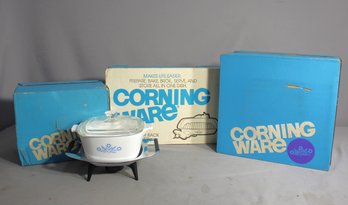 Collection Of Corning Ware -most New-never Used