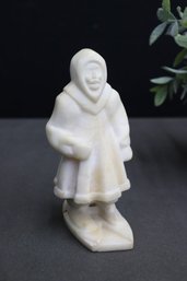 Carved Marble First Nations Inuit Figurine