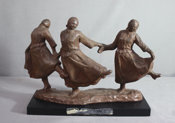 1973 Austin Productions Inc. 'Fiddler On The Roof' Sculpture