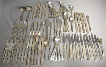 Mixed Set Of Vintage  Silver-Plated Flatware