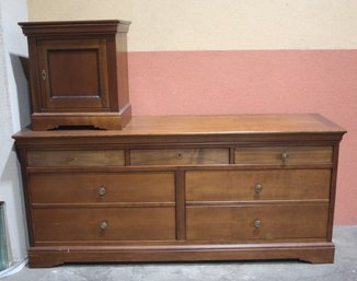 Dresser And  1 Drawer Bedside Night Stand