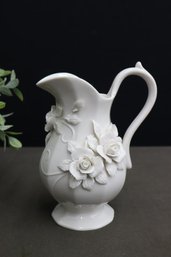 Grace's Teaware Triple Rose Ceramic Pitcher