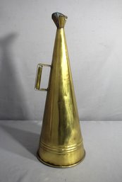 Vintage Brass Coxswain Megaphone