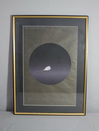 Framed Limited Edition Numbered Geometrical Serigraph - Signature, Title, Numbers Illegible