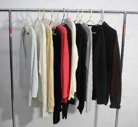 Rack F--Group Lot Of Women's Tops - Assorted Styles And Colors