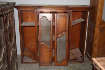 45'x 55.5' Country French Solid Wood Cabinet